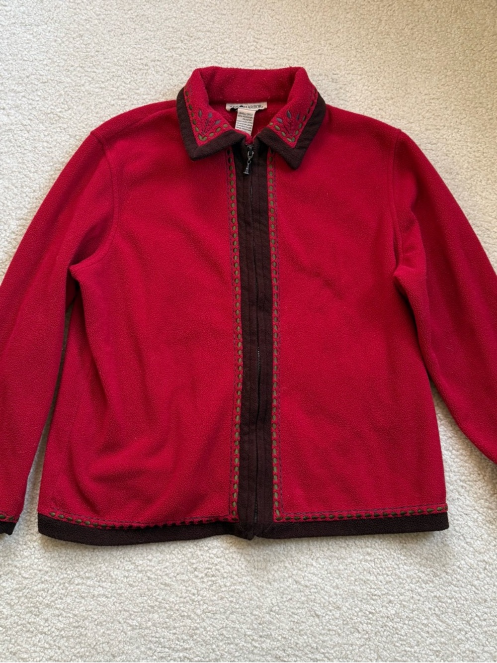 Sag harbor sport fleece zip up
